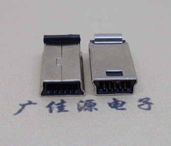 连云港USB2.0迷你接口 MINI夹板10p充电测试公头