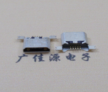 连云港MK USB B Type 沉板0.9母座后两脚SMT口不卷边
