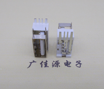 连云港USB侧立式短体10.0尺寸 侧插加宽脚5A大电流插座