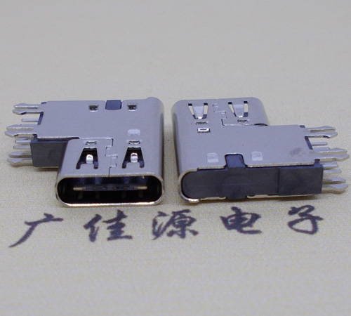 连云港type-c6p母座侧插加高连接器