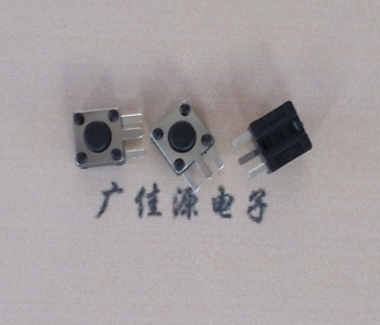 连云港4.5X4.5x3.8侧边三脚插进口弹片不锈钢按键开关