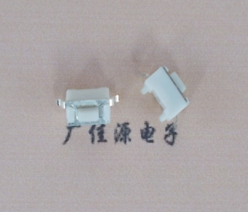 连云港轻触按键开关 3x6x5带0.7柱子 白色按钮行程开关