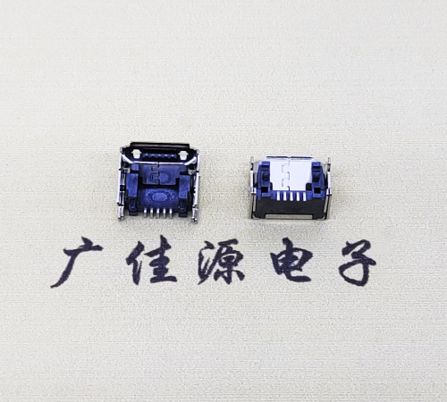 连云港MICRO USB5pin加高母座 垫高1.55/2.5/3.04/4.45尺寸接口