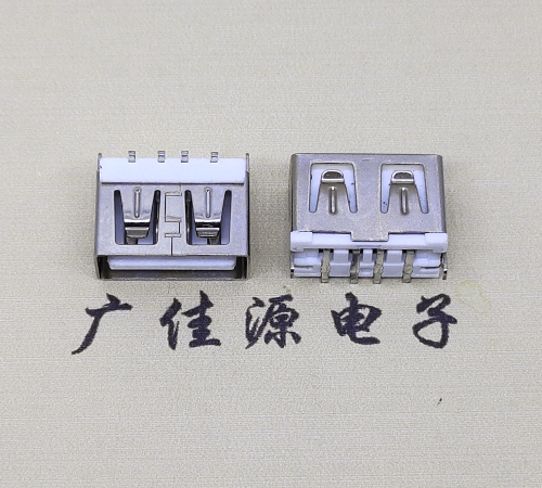 连云港usbA母立贴10.0mm短体 DIP立插式连接器接口