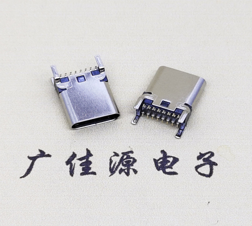 连云港USB 3.1TYPE-C16Pin立贴母头座子引脚接线正负级详解